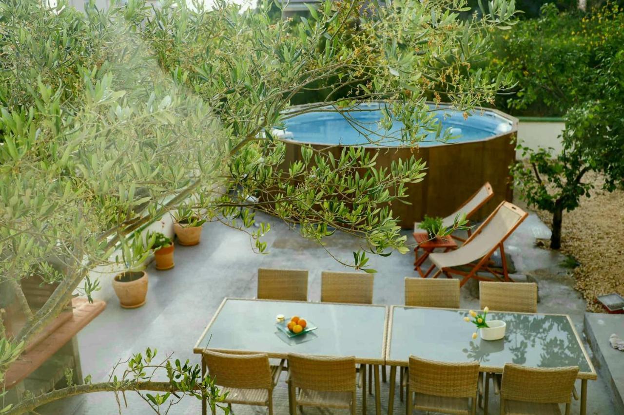 The Florens Residence Near The Beach With The Pool, Bbq And Kids Playground, Zadar Diklo Экстерьер фото